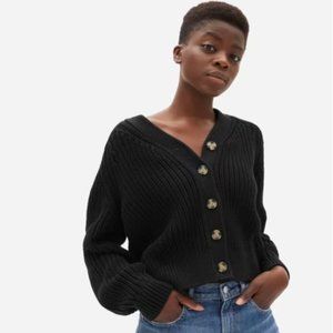 Everlane Black Women's Cardigan Sweater